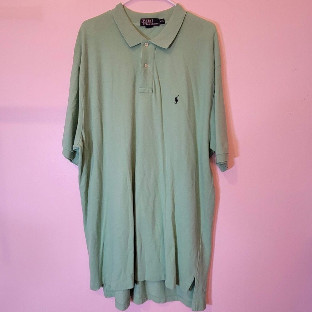 Polo by Ralph Lauren Lime Green XXL Pony - Picture 2 of 5